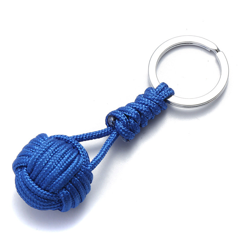 Wholesale Colorful Braided Knot Keychain